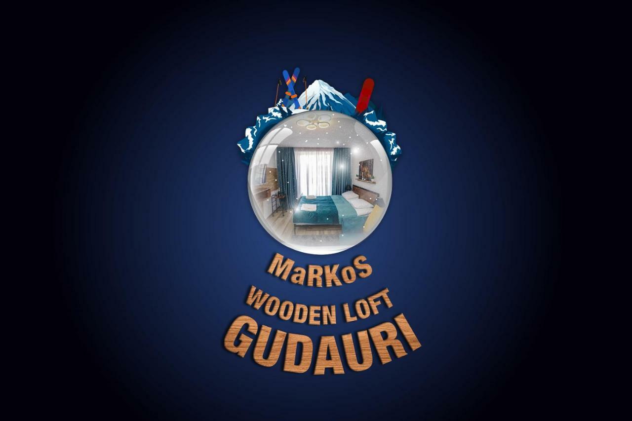 Markos Wooden Loft In Gudauri Exteriör bild